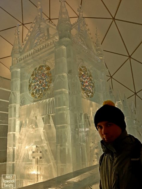 Tatrzańska lodowa świątynia 2019/2020. Katedra Notre Dame de Paris.